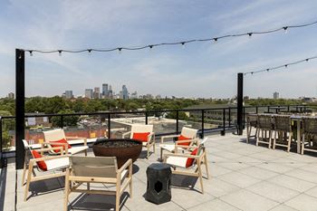 Rooftop deck and patio